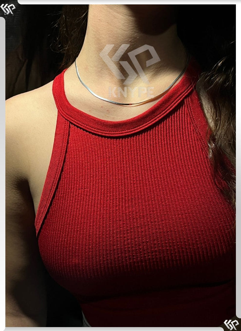 Colar Feminino Laminado 2mm 40cm Em Prata 925 Legítima + Flanela Mágica