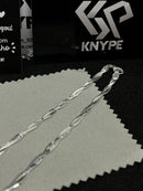 Colar Feminino Trançado Elegance 2 Fios 40cm Em Prata 925 Legítima