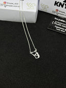 Colar de Luxo Feminino Gatinho 45cm Em Prata 925 Legítima + Flanela Mágica