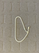 Pulseira Premium Feminina  Cravejada Em Prata 925 Legítima + Flanela Mágica