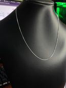 Colar Feminino Veneziana V15 45cm Em Prata 925 Legítima