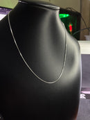 Colar Feminino Veneziana V15 45cm Em Prata 925 Legítima