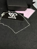 Colar Feminino Veneziana V15 45cm Em Prata 925 Legítima