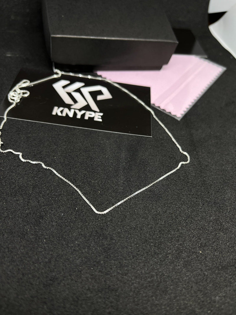 Colar Feminino Veneziana V15 45cm Em Prata 925 Legítima