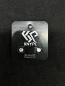 Par de Brincos De Prata 925 Redondo 6mm