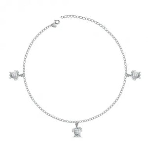 Pulseira Feminina Tartarugas Em Prata 925 Legítima + Flanela Mágica