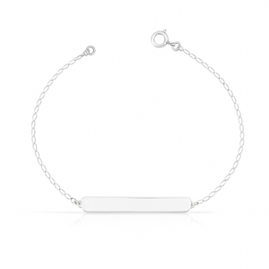Pulseira Grumet Infantil 3mm Personalizável Em Prata 925 Legítima + Flanela Mágica