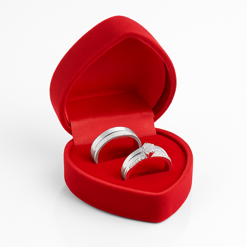 Par de Alianças Knype Eternal 4mm + Gravação de Nomes como Brinde