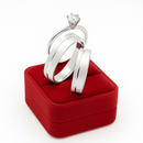 Par de Alianças Knype Harmony 3mm + Gravação de Nomes como Brinde