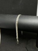 Pulseira Escama Dupla 6mm 21cm