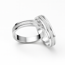 Par de Alianças Knype Imperial 3mm + Gravação de Nomes como Brinde