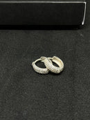 Par de Brincos Argola Cravejada 9mm