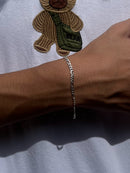 Pulseira 3x1 Fígaro 2mm 21cm Em Prata 925 Legítima + Flanela Mágica