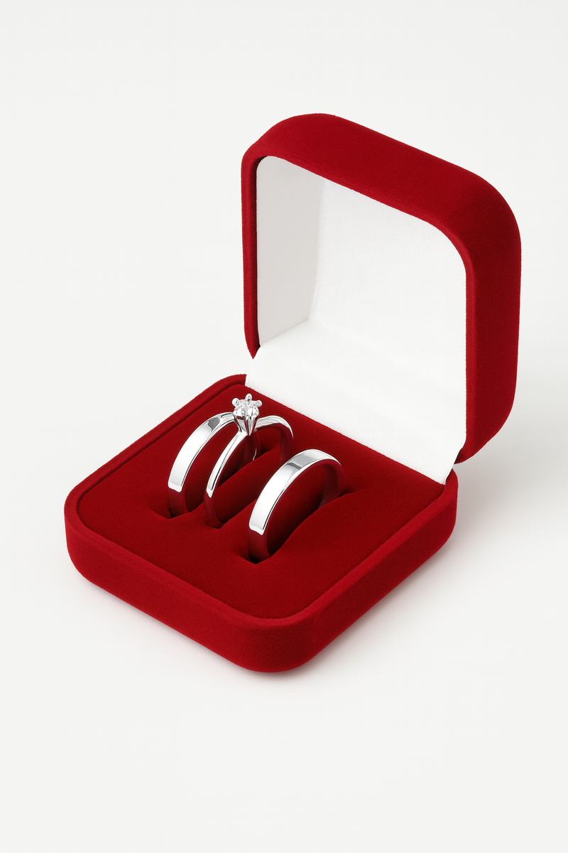 Par de Alianças Knype Elegance 3mm + Gravação de Nomes como Brinde